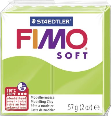 Staedtler® Modelliermasse FIMO® soft - 57 g, apfelgrün 8020-50