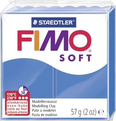 Staedtler® Modelliermasse FIMO® soft - 57 g, pazifik blau 8020-37