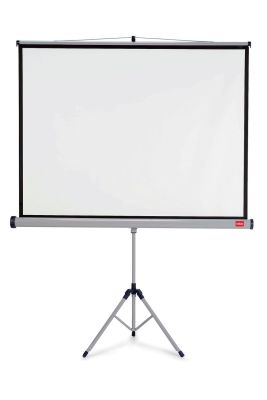 nobo® Projektionsleinwand mit Dreibeinstativ, 2000 x 1513 mm, Bildformat 4:3 1902397