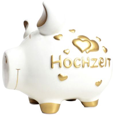 KCG 'Spardose Schwein ''Hochzeit'' - Keramik, mittel' 100900