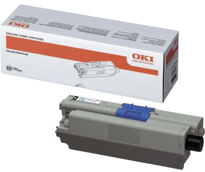 OKI Toner schwarz 44469803