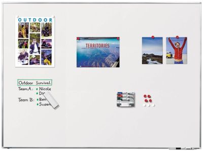 Legamaster Whiteboardtafel Premium Plus - 180 x 120 cm, weiß, magnethaftend, Wandmontage 7-101074