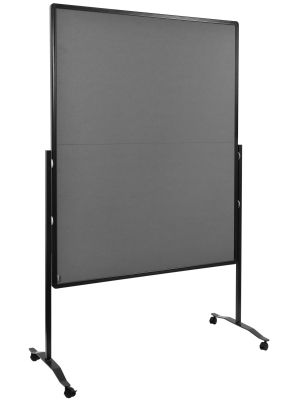 LEGAMASTER Moderationswand PREMIUM PLUS klappbar 150x120cm grau 2055 10