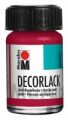 Marabu Decorlack Acryl - Karminrot 032, 15 ml 11300 039 032