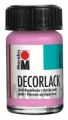 Marabu Decorlack Acryl - Pink 033, 15 ml 11300 039 033