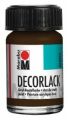 Marabu Decorlack Acryl - Dunkelbraun 045, 15 ml 11300 039 045