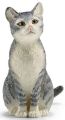 Schleich® Spielzeugfigur Katze sitzend 13771