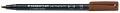 Staedtler® Feinschreiber Universalstift Lumocolor® - permanent, B, braun 314-7