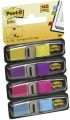 Post-it® Index Mini Typ 683 - 11,9 x 43,2 mm, Leuchtfarben, 4 x 35 Streifen 683-4AB