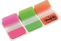 Post-it® Index STRONG - 25,4 x 38 mm, Leuchtfarben, 3x 22 Streifen 686-PGO