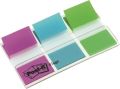 Post-it® Index 680 - 25,4 x 43,2 mm, sortiert, Etui mit 3x 20 Streifen 680PBGEU