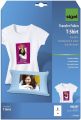 SIGEL InkJet Transfer Folien für T-Shirts, für helle Textilien, 3 Folien IP650