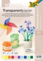 Folia Transparentpapier - sortiert, A4, 115 g/qm, 10 Blatt 87409